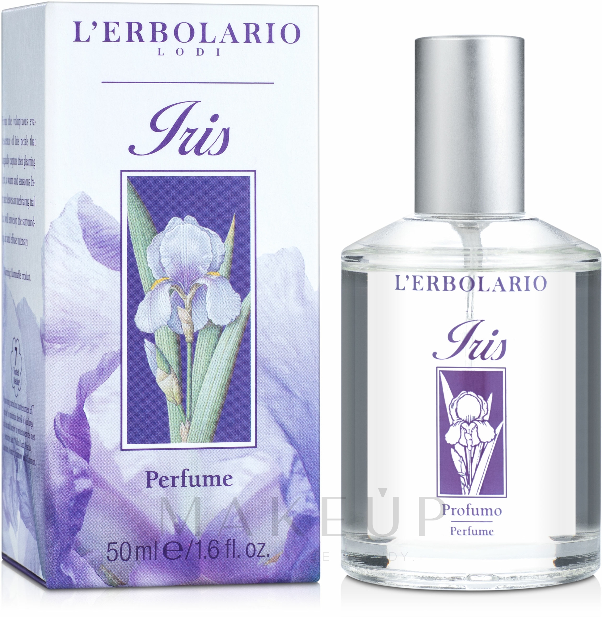 L'erbolario Acqua Di Profumo Iris - Parfum — Bild 50 ml