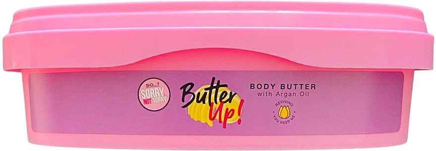 Körperöl - So…? Sorry Not Sorry Butter Up Body Butter with Argan Oil — Bild N3