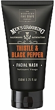 Düfte, Parfümerie und Kosmetik Gesichtsreinigungsgel mit Mariendistelextrakt für Männer - Scottish Fine Soaps Mens Grooming Thistle & Black Pepper Facial Wash