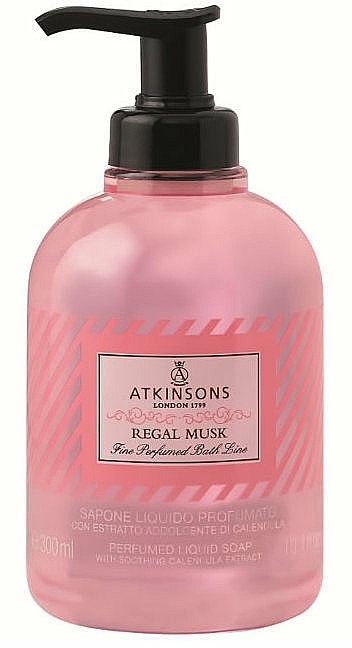 Flüssigseife - Atkinsons Regal Musk Liquid Soap — Bild N1