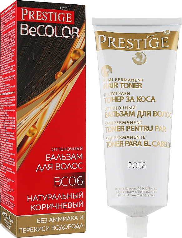Getönter Balsam - Prestige BeColor Semi-Permanent Hair Toner — Bild N1