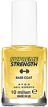 Düfte, Parfümerie und Kosmetik Unterlack mit Goldpartikeln - Avon Nail Experts Gold Strength Base Coat