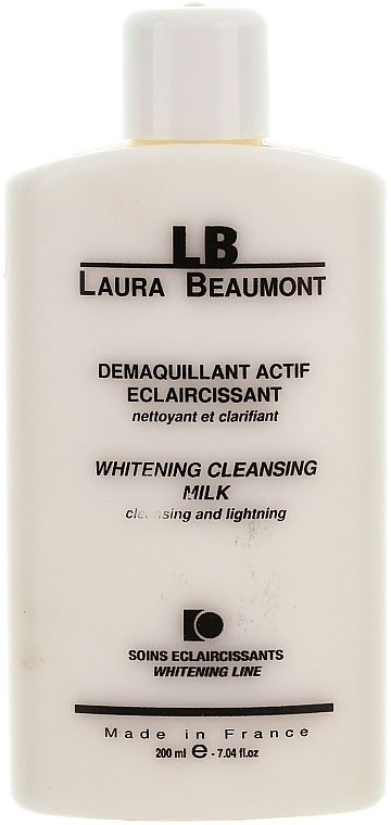 Aufhellende Reinigungsmilch - Laura Beaumont Whitening Cleansing Milk