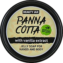 Gelee Seife Panna Cotta mit Vanilleextrakt - Beauty Jar Jelly Soap For Hands And Body — Bild N1