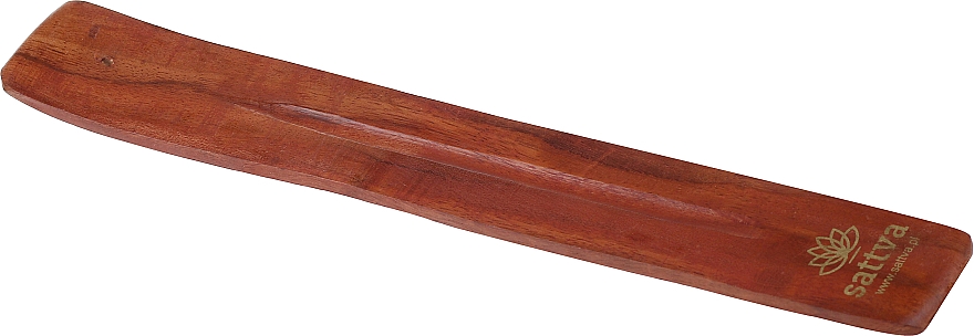 Räucherstäbchenhalter aus Holz - Sattva — Bild N1