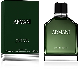 Giorgio Armani Armani Eau de Cèdre - Eau de Toilette — Bild N2