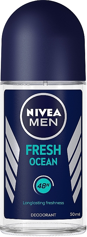 Deo Roll-on Frische des Ozeans - NIVEA MEN Fresh Ocean Deodorant — Bild N1