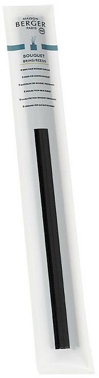 Ersatz-Duftstäbchen für Aroma-Diffusor - Maison Berger Black Synthetic Reeds — Bild N1