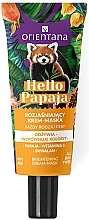 Aufhellende Creme-Gesichtsmaske mit Vitamin C und Squalan - Orientana Hello Papaja	 — Bild N2