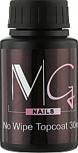 Nicht klebender Seidenüberlack für Nägel - MG Nails No Wipe Top Coat — Bild N3