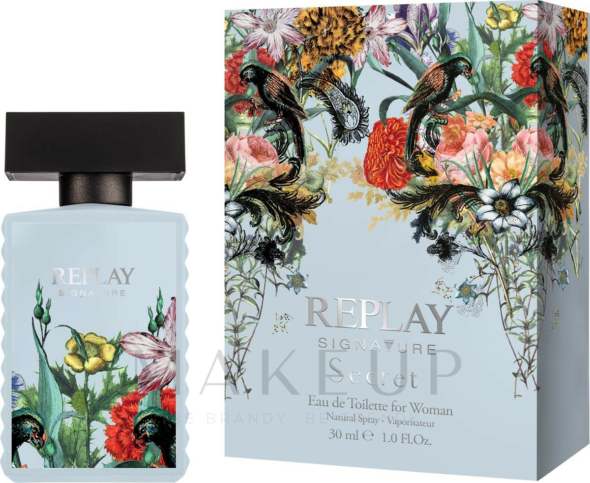 Replay Signature Secret - Eau de Toilette — Bild 30 ml