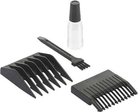 Haarschneider mit 2 Aufsätzen 4,5 und 9 mm - Moser Primat Light Grey — Bild N4
