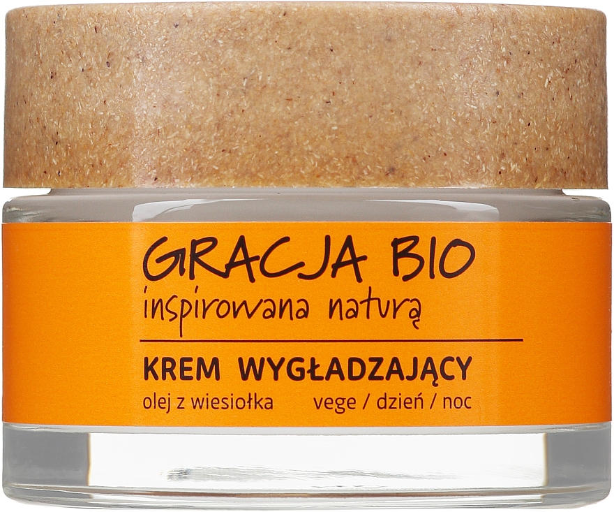 Glättende Tages- und Nachtcreme mit Nachtkerzenöl - Gracja Bio Face Cream