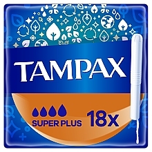 Tampons mit Applikator, 18 St. - Tampax Compak Super Plus — Bild N1