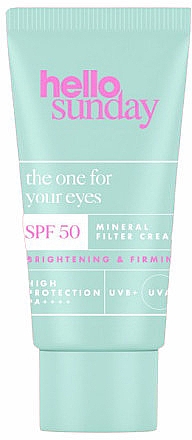 Mineralische Augencreme - Hello Sunday The One For Your Eyes Mineral Eye Cream SPF 50 — Bild N1