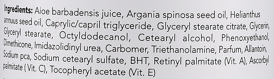 Feuchtigkeitsspendende Körpermilch mit Argan und Aloe - Botanicapharma Body Lotion Argan & Aloe — Bild N2