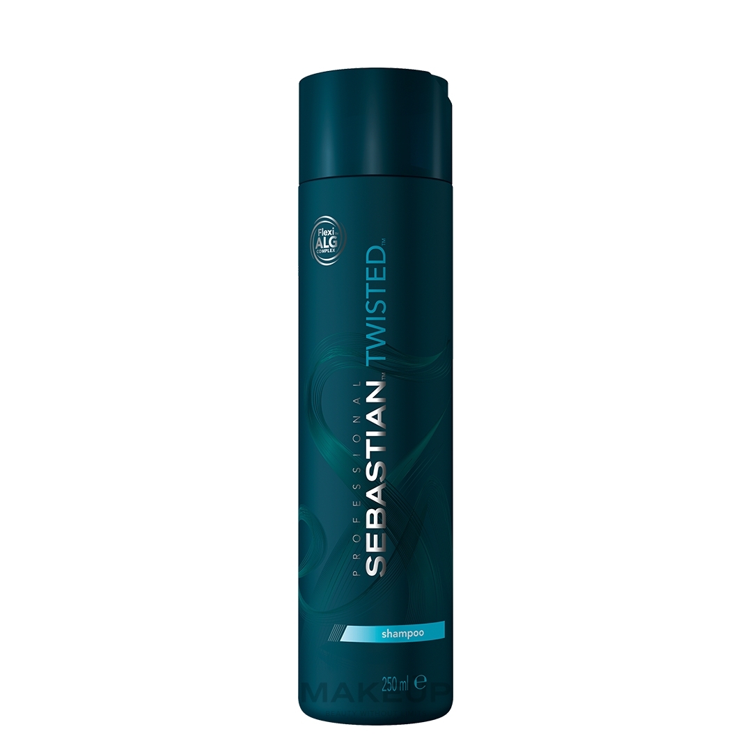 Glättendes Shampoo für lockiges Haar - Sebastian Professional Twisted Elastic Cleanser Shampoo — Bild 250 ml
