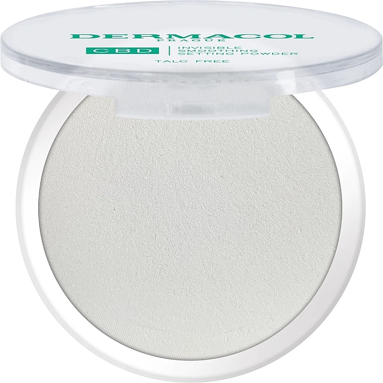 Mattierender Puder  - Dermacol CBD Invisible Smoothing Setting Powder	 — Bild N2