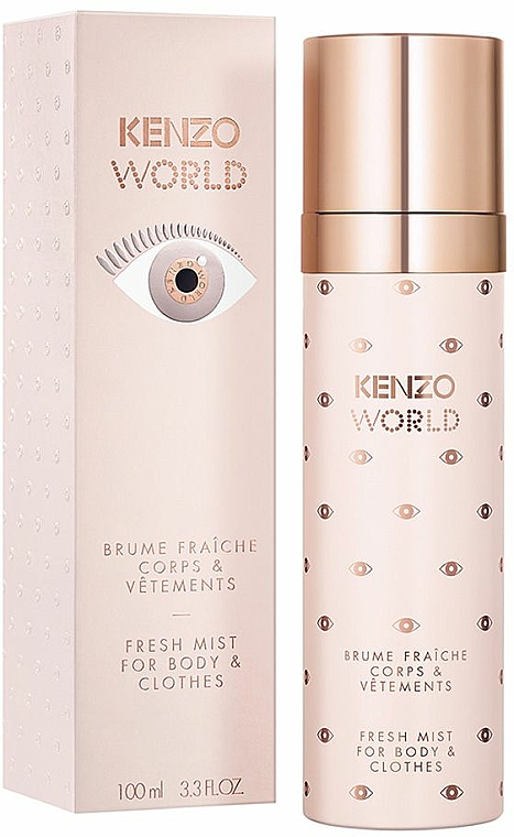 Kenzo World Fresh Mist For Body & Clothes - Parfümiertes Spray für Körper und Bekleidung — Bild N1