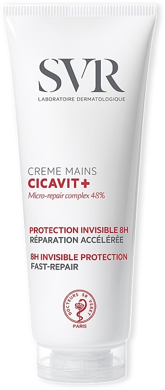 Reparierende und pflegende Handcreme - SVR Cicavit+ 8H Invisible Protection Fast-Repair Hand Cream — Bild N1