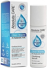 Düfte, Parfümerie und Kosmetik Gesichtsserum - Absolute Care Clean Beauty 4x Hyaluronic Acid