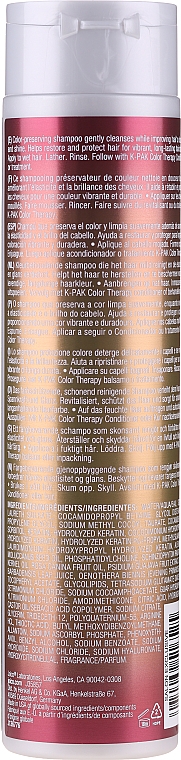 Regenerierendes Shampoo für coloriertes, geschwächtes und strapaziertes Haar - Joico K-Pak Color Therapy Shampoo — Bild N4