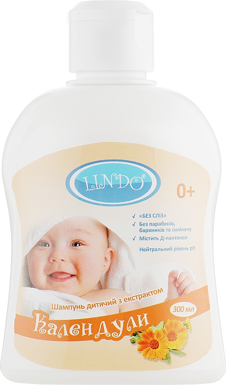 Babyshampoo mit Calendula-Extrakt - Lindo — Bild N3