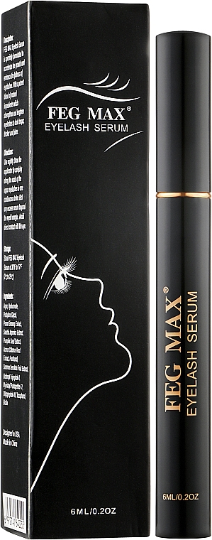 Wachstumsserum für Wimpern und Augenbrauen - Feg Max Eyelash Serum — Bild N2