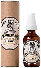 Düfte, Parfümerie und Kosmetik Bartfluid - Mr Bear Family Beard Brew Citrus