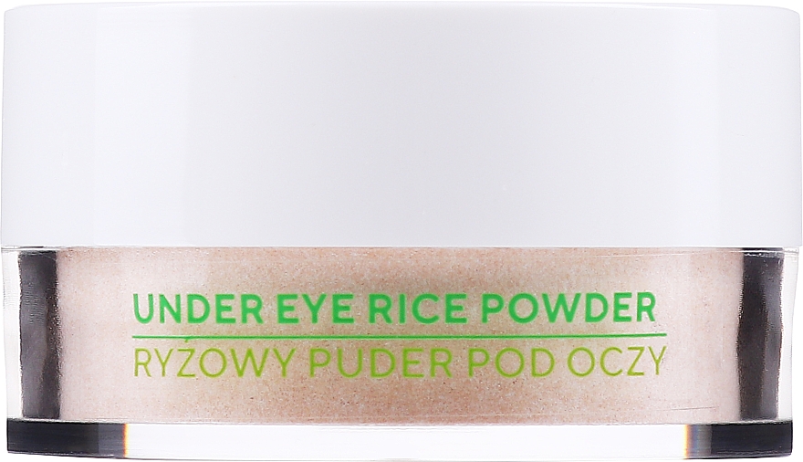 Loser Reispuder für die Augenpartie - Ecocera Under Eye Rice Powder — Bild N1