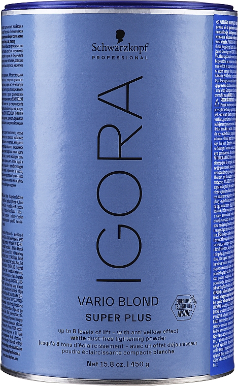 Aufhellendes Haarpulver - Schwarzkopf Professional Igora Vario Blond Super Plus