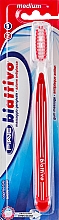 Düfte, Parfümerie und Kosmetik Zahnbürste Biattivo mittel rot - Piave Medium Toothbrush