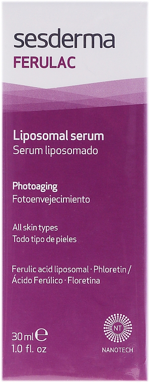 Liposomales Gesichtsserum mit Ferulasäure - SesDerma Laboratories Ferulac Serum — Bild N2