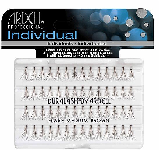 Künstliche Wimpern - Ardell Individuals Flare Medium Brown — Bild N1