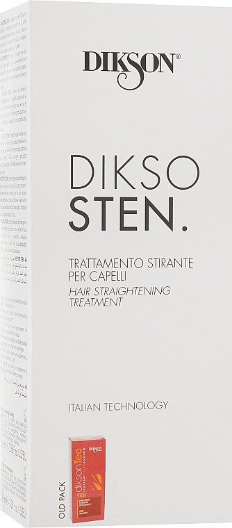 Zweistufige Haarglättungsbehandlung - Dikson Dikso Sten  — Bild N2