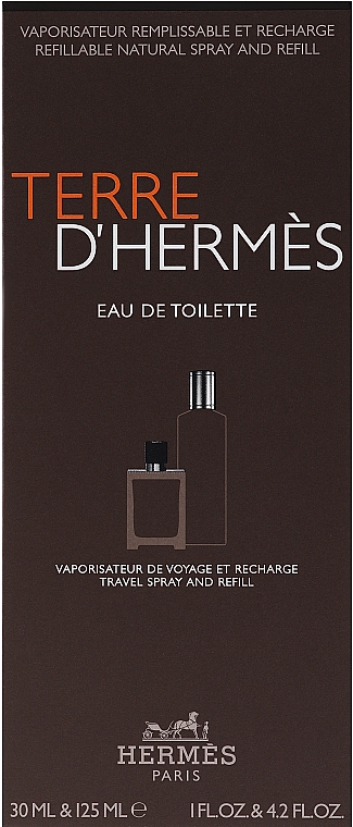 Hermes Terre dHermes - Duftset (Eau de Toilette 30ml + Eau de Toilette 125ml) — Foto N2
