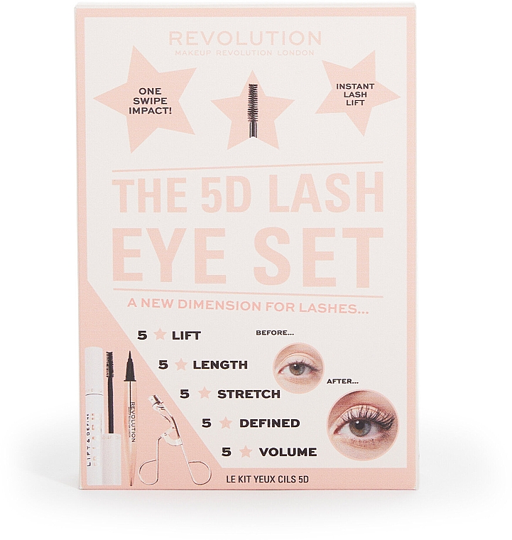 Makeup Revolution 5D Lash Eye Gift Set - Make-up Set — Bild N3