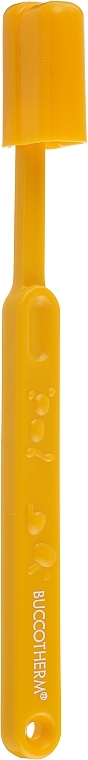 Mundhygieneset Junior Pfirsich-Eistee 7-12 Jahre - Buccotherm ( organic oral/gel/50ml + toothbrush/1pc + pouch/1pc) — Bild N1