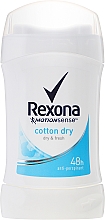 Düfte, Parfümerie und Kosmetik Deostick Antitranspirant - Rexona MotionSense Woman Cotton Dry