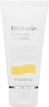 Hand- und Nagelcreme mit Niacinamid - Biotherm Biomains Vitamine  — Bild N1