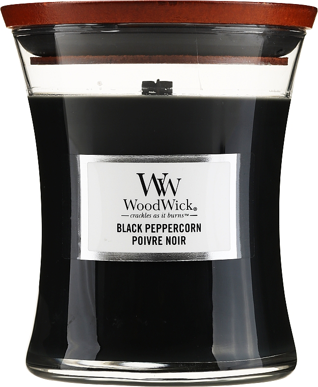 Duftkerze im Glas - WoodWick Black Peppercorn Candle — Bild N1