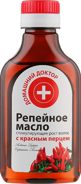 Klettenöl mit Paprika - Domashniy Doktor — Bild N1