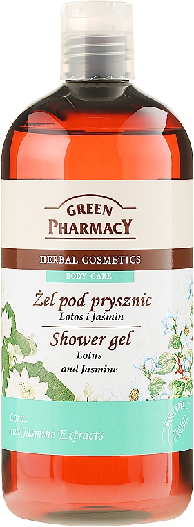 Duschgel mit Lotus und Jasmin - Green Pharmacy — Foto N1
