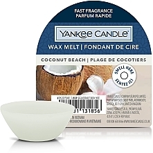 Düfte, Parfümerie und Kosmetik Aromatisches Wachs - Yankee Candle Wax Melt Coconut Beach