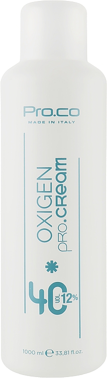 Cremiger Oxidationsmittel 12% - Pro. Co Oxigen — Bild N3