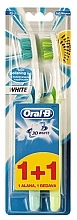 Düfte, Parfümerie und Kosmetik Zahnbürsten-Set - Oral-B Advantage 3D White (thbr/1 + thbr/1)