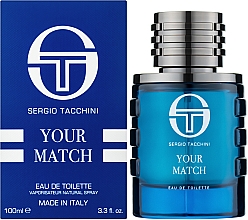 Sergio Tacchini Your Match - Eau de Toilette — Bild N2