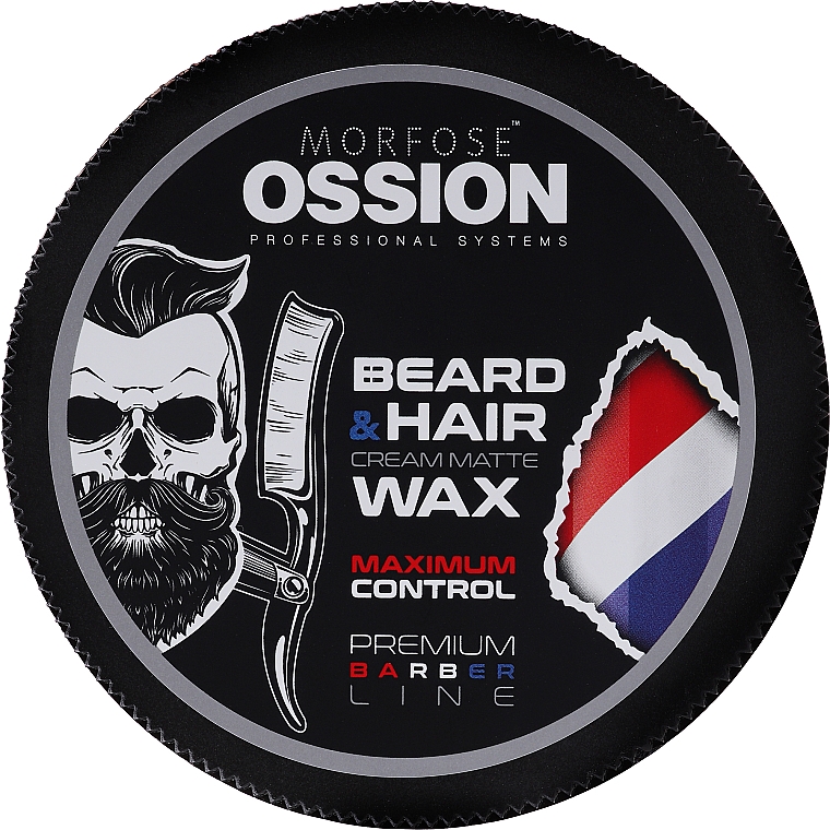Mattierendes Haarwachs - Morfose Ossion Matte Hold Hair Styling Wax — Bild N3