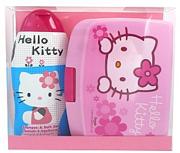 Düfte, Parfümerie und Kosmetik Pflegeset für Kinder - Disney Hello Kitty (Shampoo und Duschgel 300ml + Mittagsbox)