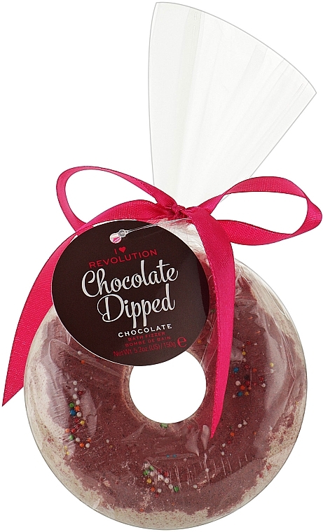 Donut-Badebombe Chocolate Dipped - I Heart Revolution Chocolate Dipped Bath Fizzer — Bild N1